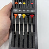 Bergeon 30081-A05 Watchmakers Ergonomic Set of 5 Screwdriver Set