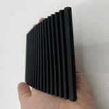 Horotec MSA24.222 Bench Opaco Nero Silicone Antiscivolo Con 19 Grooves