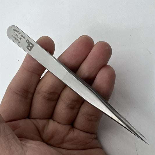 Bergeon 7026-1 Pinzette, antimagnetisch, stark, perfektes Finish, Ersatz für 7024-1 