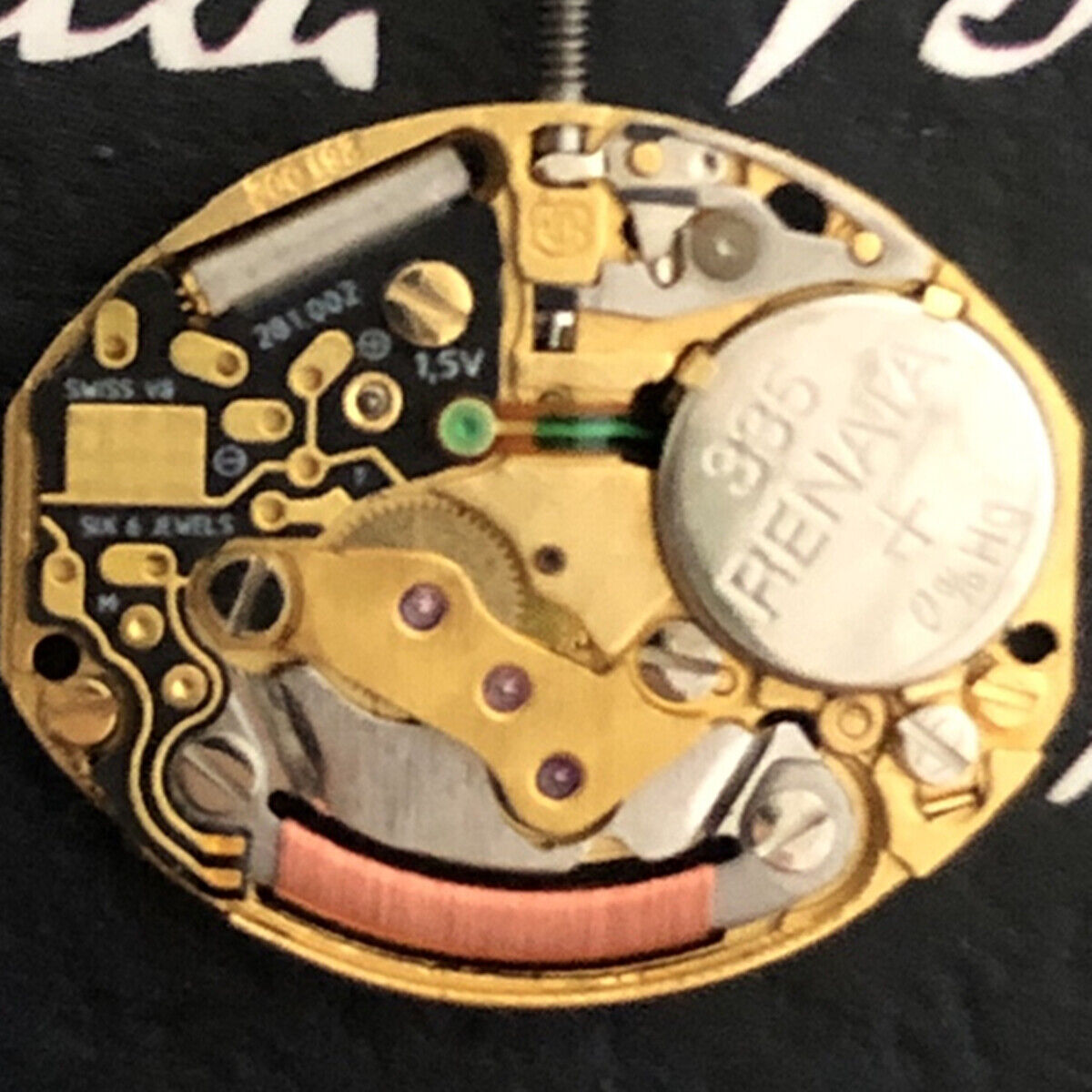ETA 261.002 Watch Quartz Movement Swiss Made Movement 2 Hands Watch Repair Part