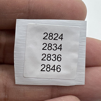 Generic watch part plate cap jewel for ETA/Seagull 2836/2834/2824 movement, precise fit for repair tools.