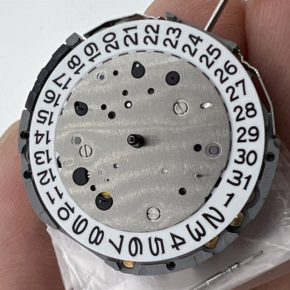 Miyota JS16, japanisches Quarzwerk, in Japan hergestellt, Datum bei 3 
