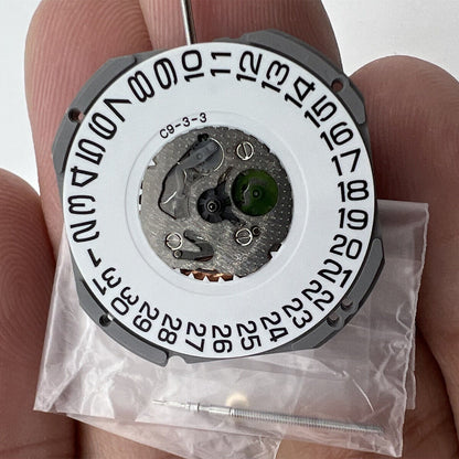 Miyota 1S13 Japan Quartz Movement watch with date display at 3 o'clock, precise timekeeping accessory.