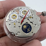 China Made Seagull T16 Big Date At 12 Automatic Mechanical Movement Moon Phase@6