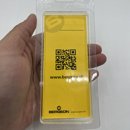 Bergeon 30433 pallet fork holder for precise watchmaker tool adjustments and repairs.