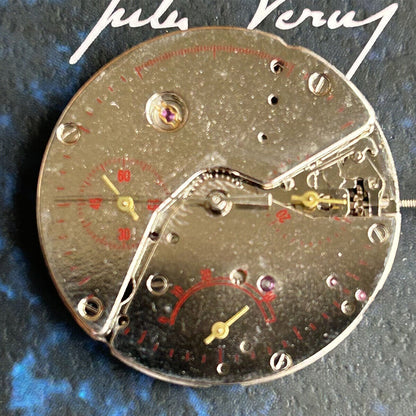 Chinese Seagull T19 watch displaying kinetic energy indicator at 6 o'clock, automatic mechanical movement.