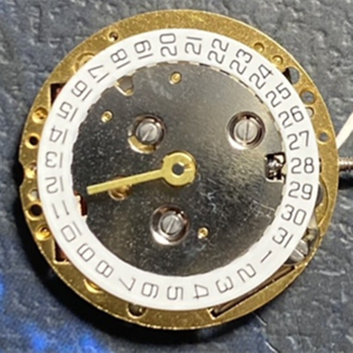 ISA 222 golden quartz movement for lady watch repair, precise timekeeping by ISA brand