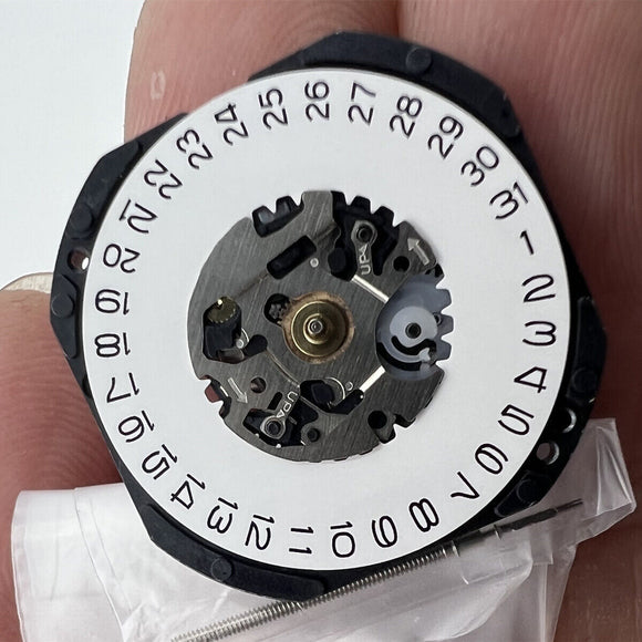 Japan Made Hattori Epson TMI VX3K VX3KE Watch Quartz Movement Date At 3