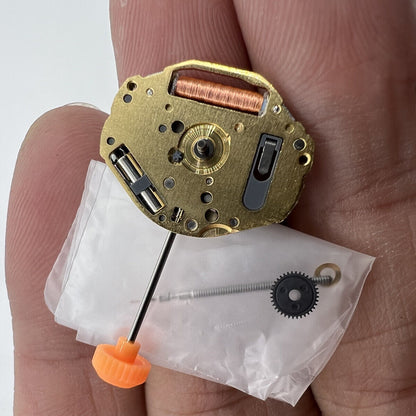 Miyota 1L26 Japan Quartz Movement close-up showing precise watch mechanism components