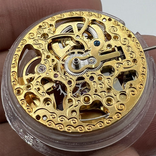 Golden Hollow 2189 automatic mechanical watch movement, precision-engineered, brand new Chinese design for watch accessories.