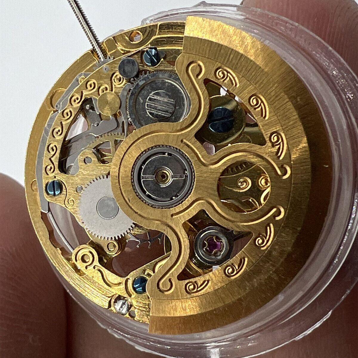 Golden Hollow 2189 automatic mechanical watch movement, precision-engineered Chinese design for premium watch accessories.