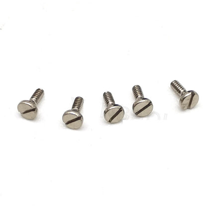 Watch case cushion mount screws for Miyota 8215 8200 movement, precision fit, durable and secure.