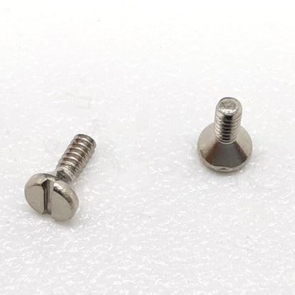 Precision-fit watch case cushion mount screws for Miyota 8215 8200 movement.