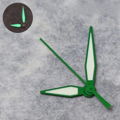C3 Green luminous Multicolor Watch Hands for NH34 NH35 4R35 NH36 4R36 Movement