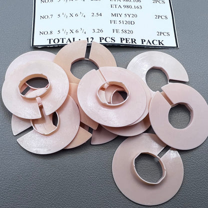 12 PIECES Movement Holder Spacer Ring for ETA901.005 257.130 976.001