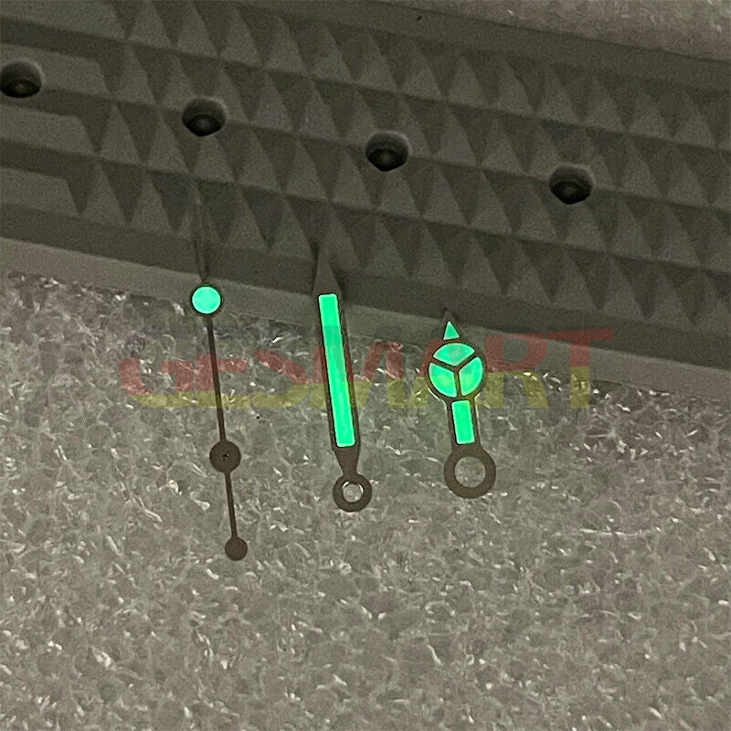 C3 green luminous watch hands set by P1-7-A for SKX/SBBN with NH35A/NH36 movement compatibility