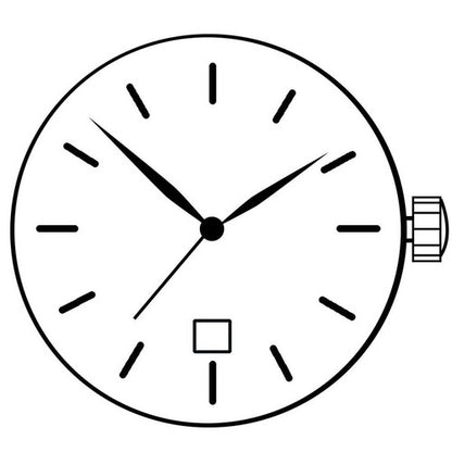 Mouvement de montre à quartz Ronda 774, date à 3/6