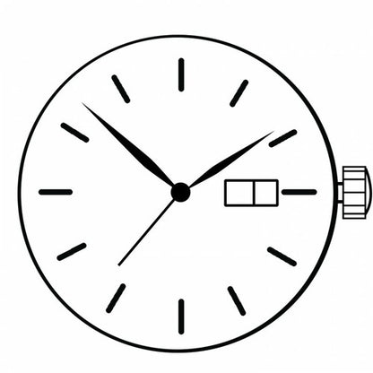 Hattori Epson TMI AL82 AX82 Watch Quartz Date At 3/6 Japan Movement 3PCS/Pack