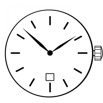 ETA F07.111 Watch Quartz Movement  3 Hands Date At 3/6