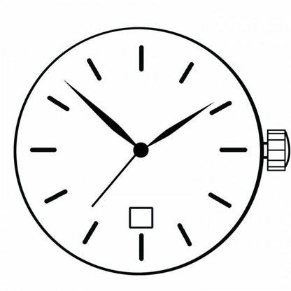 3PCS/Pack Japan Made Hattori Epson PC22 Watch Quartz Movement Date At 3/6