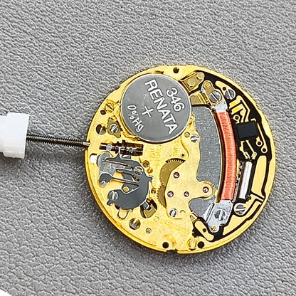 Swiss Genuine ETA 210.011 Quartz Movement 2 Hands Single Calendar