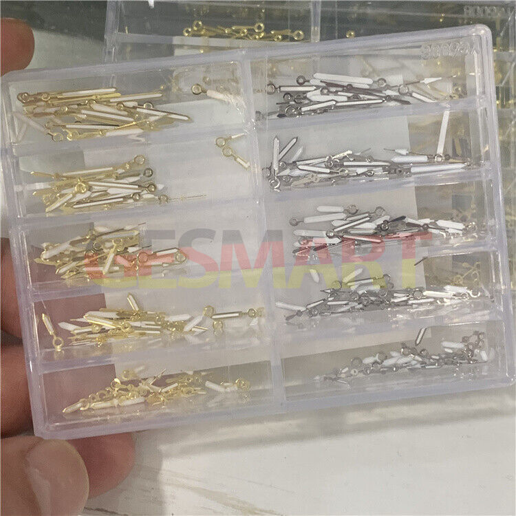 Three-piece hour, minute, and second hands set for Miyota 2035 PC21 watch movement.