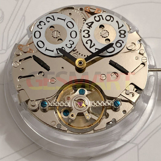 SHANGHAI Multifunktionales automatisches mechanisches Uhrwerk Einzelkalender @12