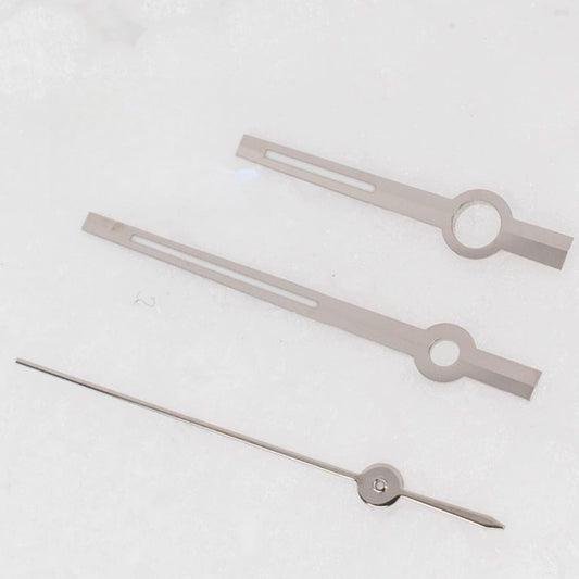Aiguilles creuses argentées modifiées de 12,5 mm pour ETA2836 2824 2892A2 #83950 Dayjust
