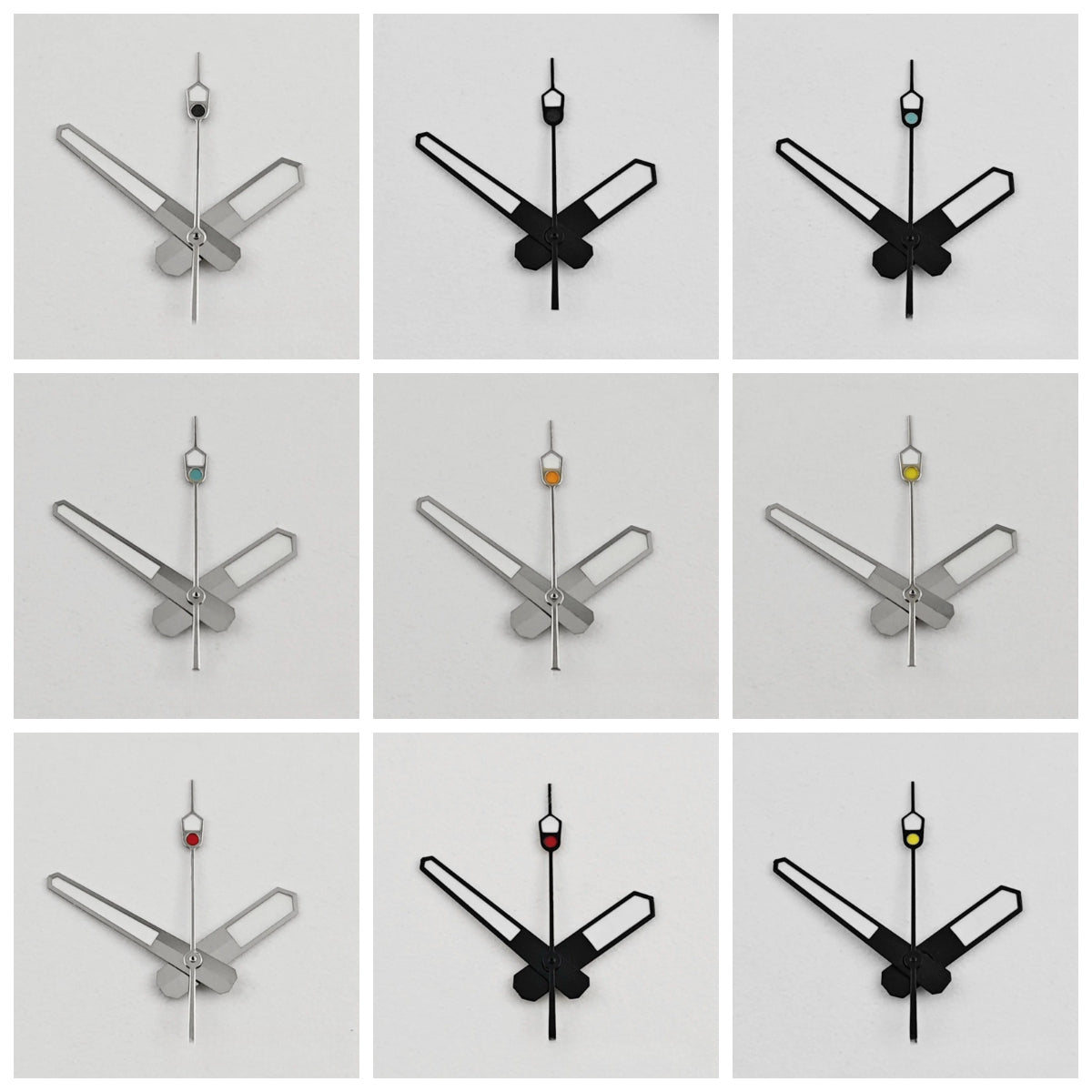 NH35 62MAS Watch Hands Luminous for NH34 NH36 7S26 7S36 4R35 4R36 Green Luminous