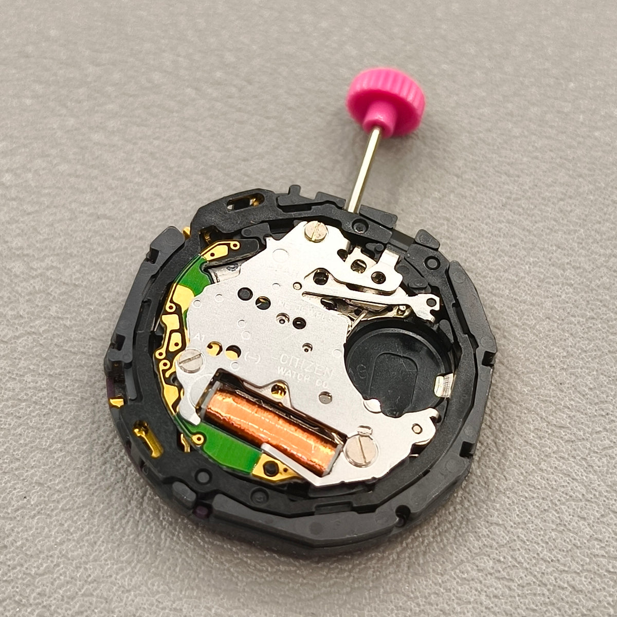 Japan Citizen E106M Solar Movement Black Disk Double Calendar