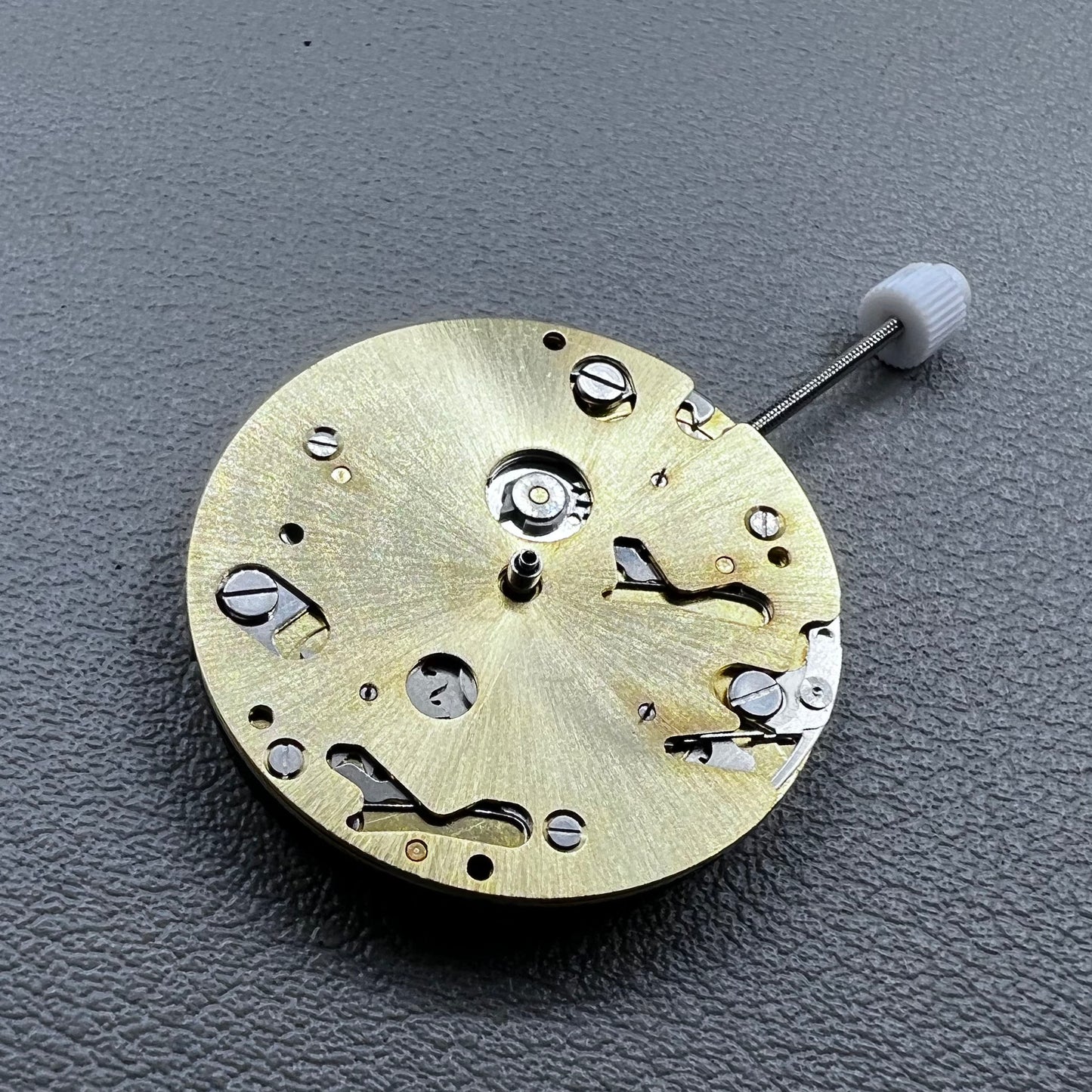 Swiss ISA 9238 Golden Multifunctional Quartz Movement 6 Hands