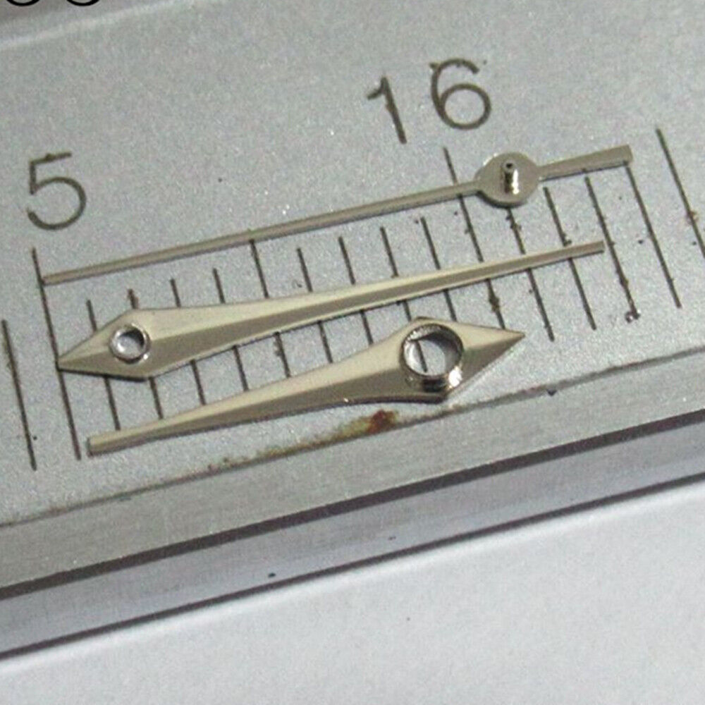 Aiguilles pointues argentées pour montres Miyota 2035, 2115, 2105, 2305 et 2315