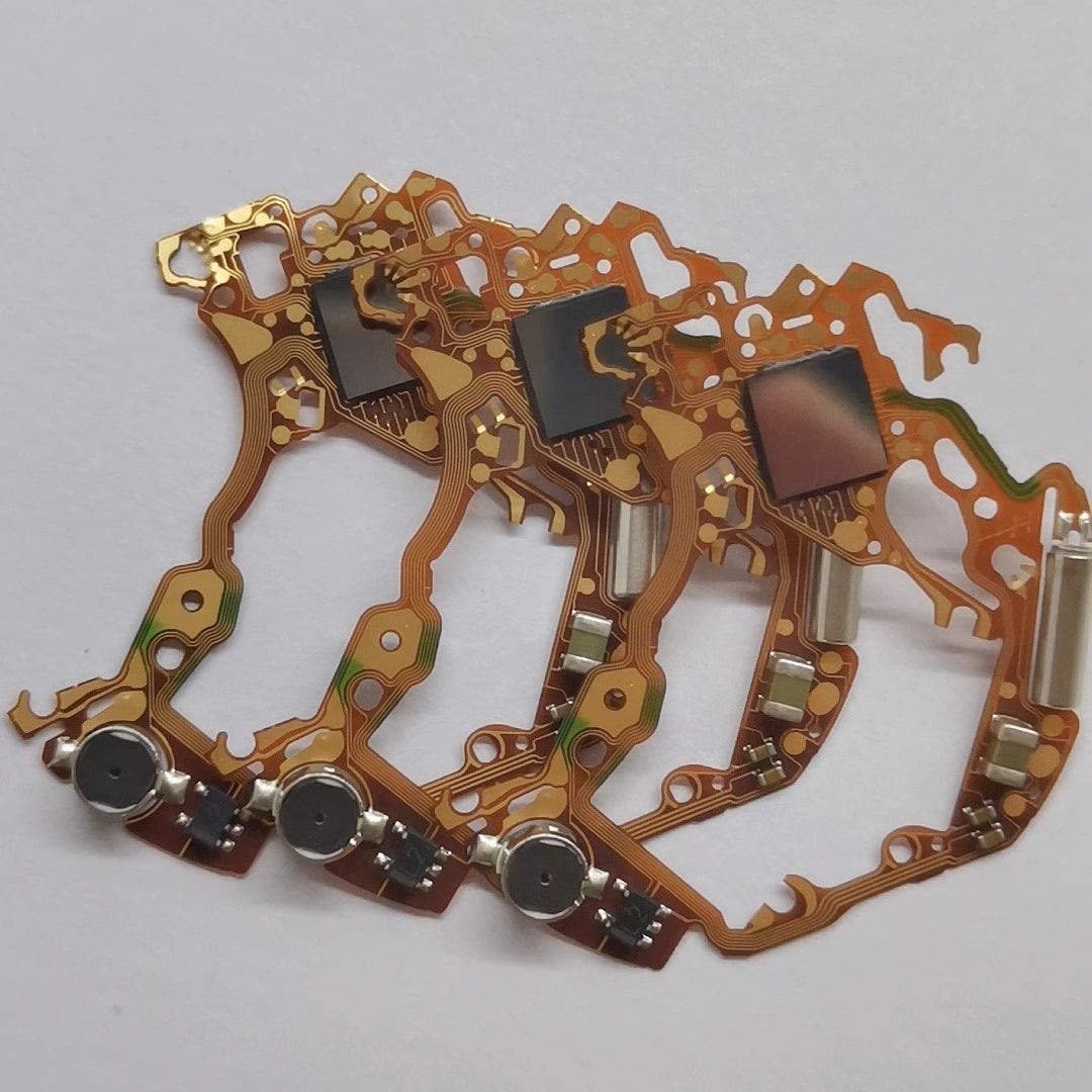 Original Japan-made Seiko V174A quartz movement circuit board for precise watch repair.