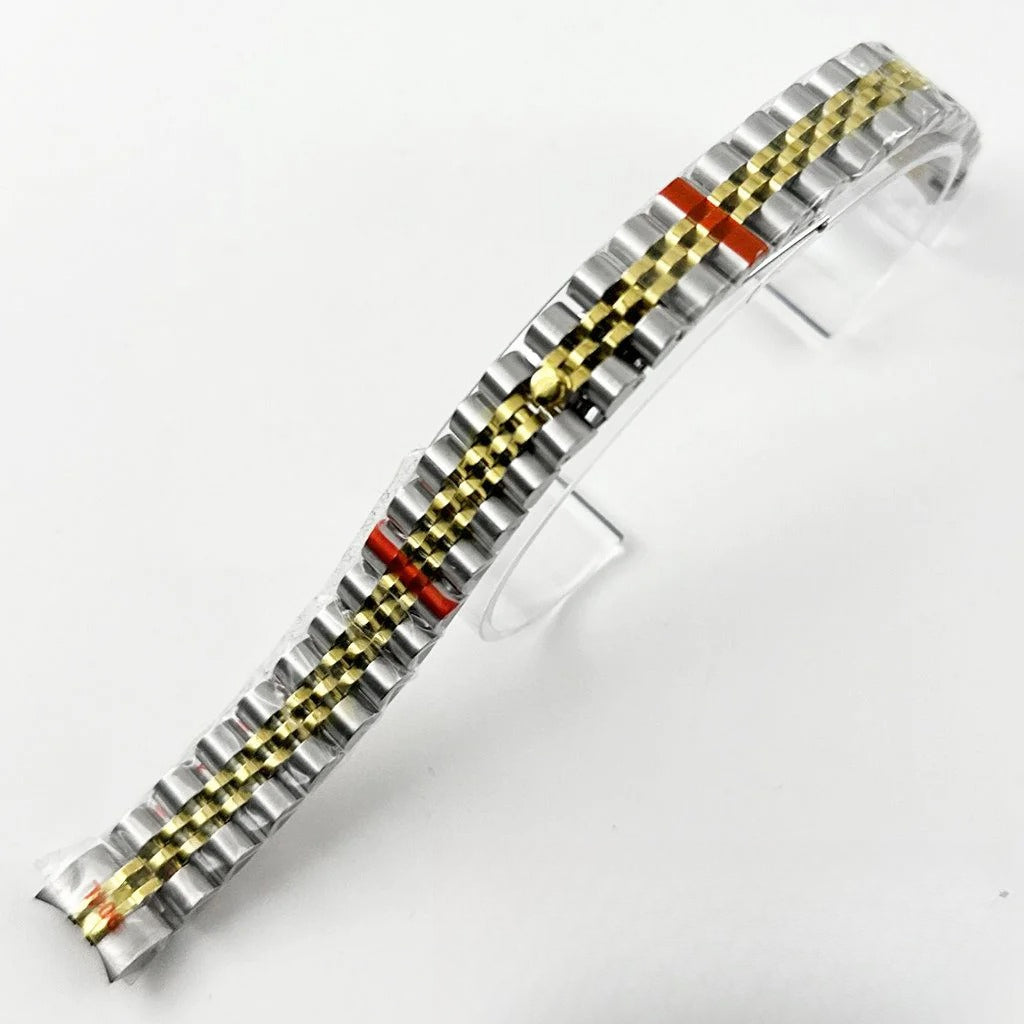 31MM Round Bezel Sapphire Glass Jubilee bracelet Watch Case Ladies Fit NH05 NH06