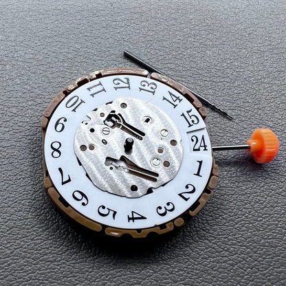Japan Miyota GP11 quartz watch movement with precision gear assembly for reliable timekeeping