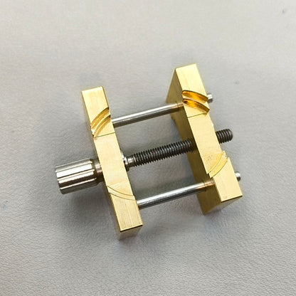 Copper Watch Movement Holder Clamp Vise Vintage Watchmakers Repair Tool