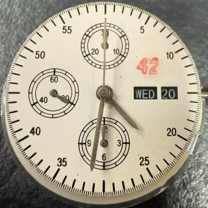 Chinese Dandong 7750 Automatic Mechanical Movement Day Date Height 10.45mm