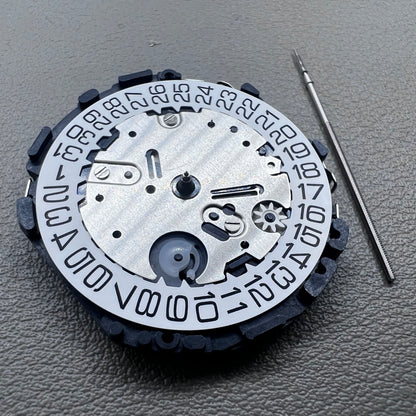 Japan Hattori Epson TMI VR34 quartz watch movement for precise timekeeping in accessories.