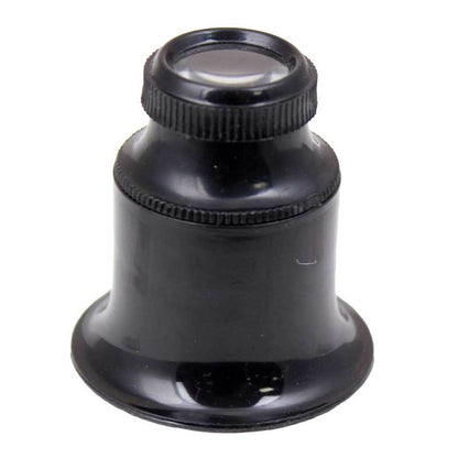 Bergeon 1458A eyeglass loupe with 12x/15x magnification for precise watch accessory inspection and repairs