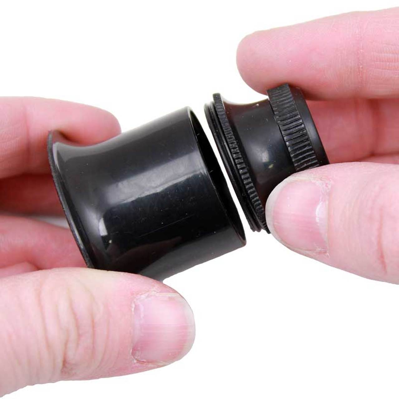 Bergeon 1458A eyeglass loupe with 12x/15x magnification for precise watch accessory inspection and repair