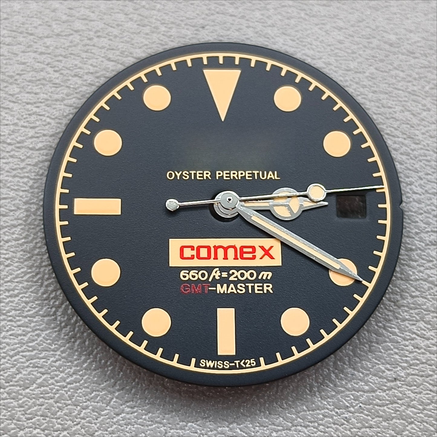28.3mm Watch Dial Luminous for Miytota 8215 Mingzhu 2813/8200/821A Dial With Hands