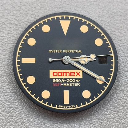 28.3mm Watch Dial Luminous for Miytota 8215 Mingzhu 2813/8200/821A Dial With Hands