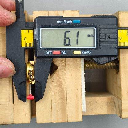 Golden Mechanical Movement Replacement ETA2671 Movement Date@3