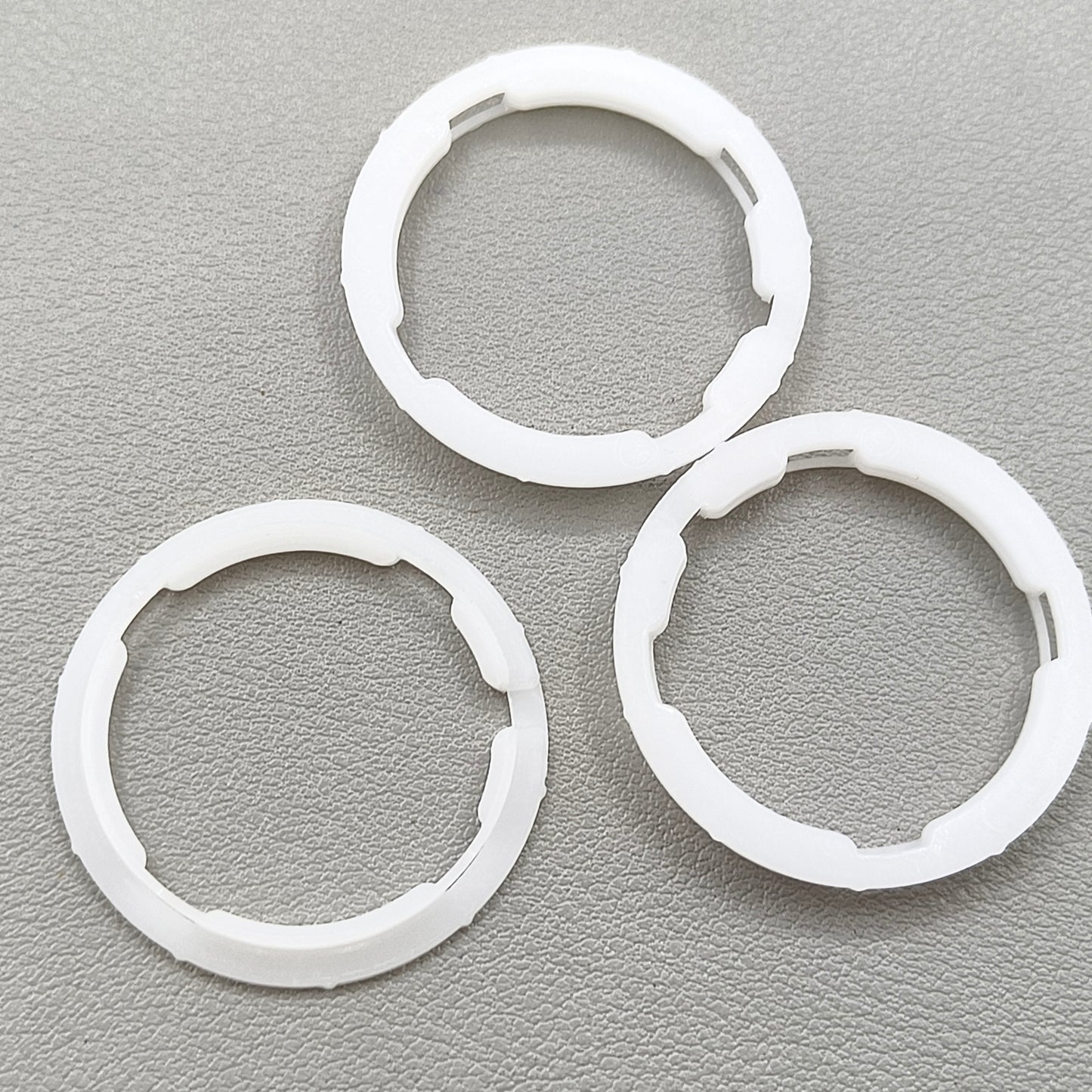 3 PIECES 3.9mm Spacer Ring Plastic Movement Cushion Mount for ETA 2824/2836