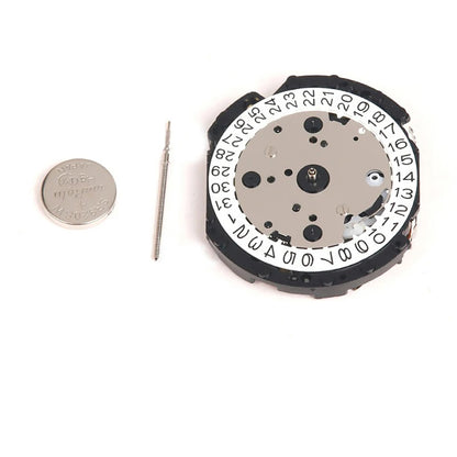 Replacement electric watch parts for SII/TMI VD series quartz movement with date at 3 o'clock, Japan brand