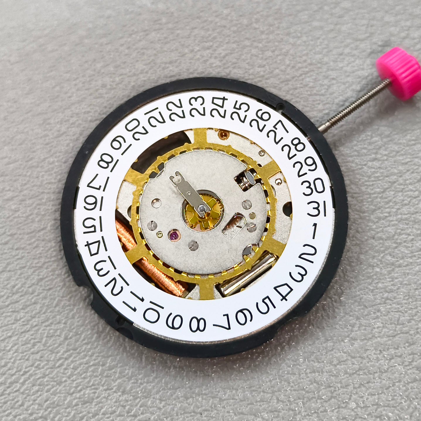 Swiss Ronda 714 Quartz Watch Movement 2 Hands Date@3