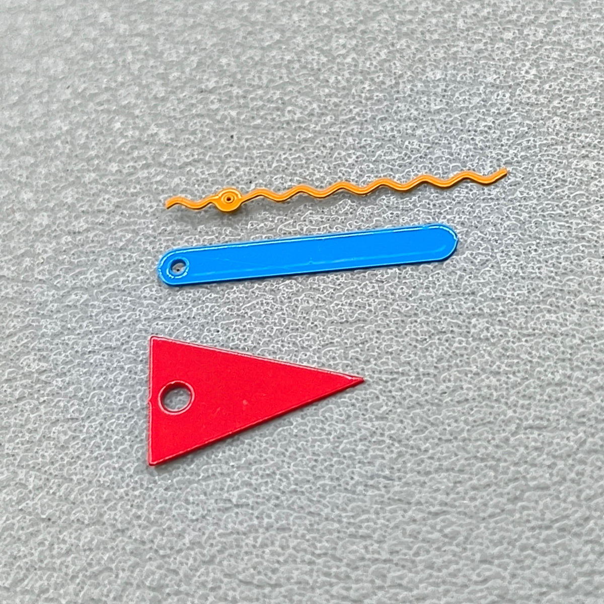 2 Sets/Pack Red Triangle Irregular Fashion Watch Hands for Miyota 2035 Movement
