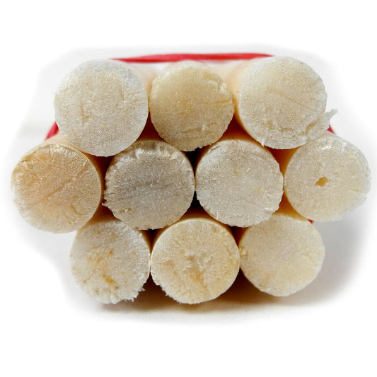 Bergeon 1582-15 bundle of 10 �15mm natural elder pith sticks for precise watchmaking cleaning.