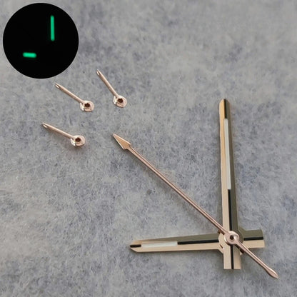6Pins Multicolor Hands with Green Luminous Watch Hands Pointers for VK63 VK64