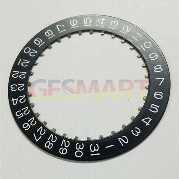 Brand New Black Date Wheel Overlay Generic for ETA2824 Movement Date At 3